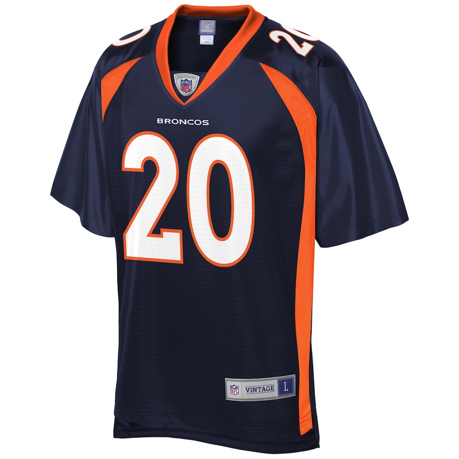 Denver Broncos Brian Dawkins 300 NFL jersey front view