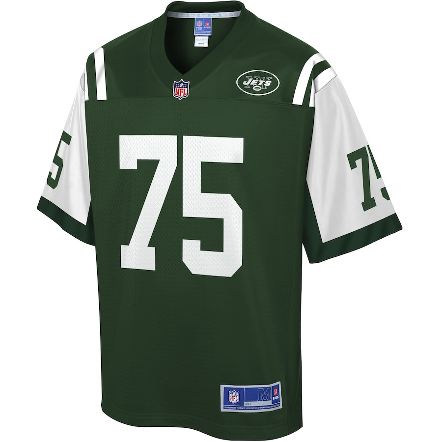 New York Jets Chuma Edoga Gotham 163 NFL jersey front view