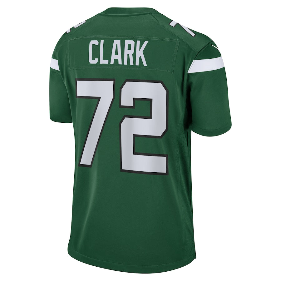 New York Jets Cameron Clark Gotham 153 NFL jersey front view