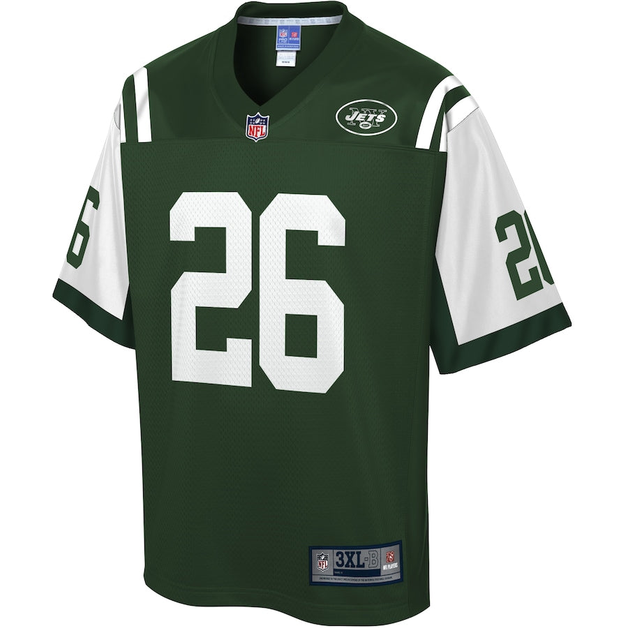 New York Jets Leveon Bell Gotham Big Tall NFL jersey front view