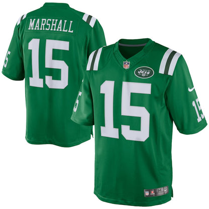 New York Jets Brandon Marshall 227 NFL jersey front view