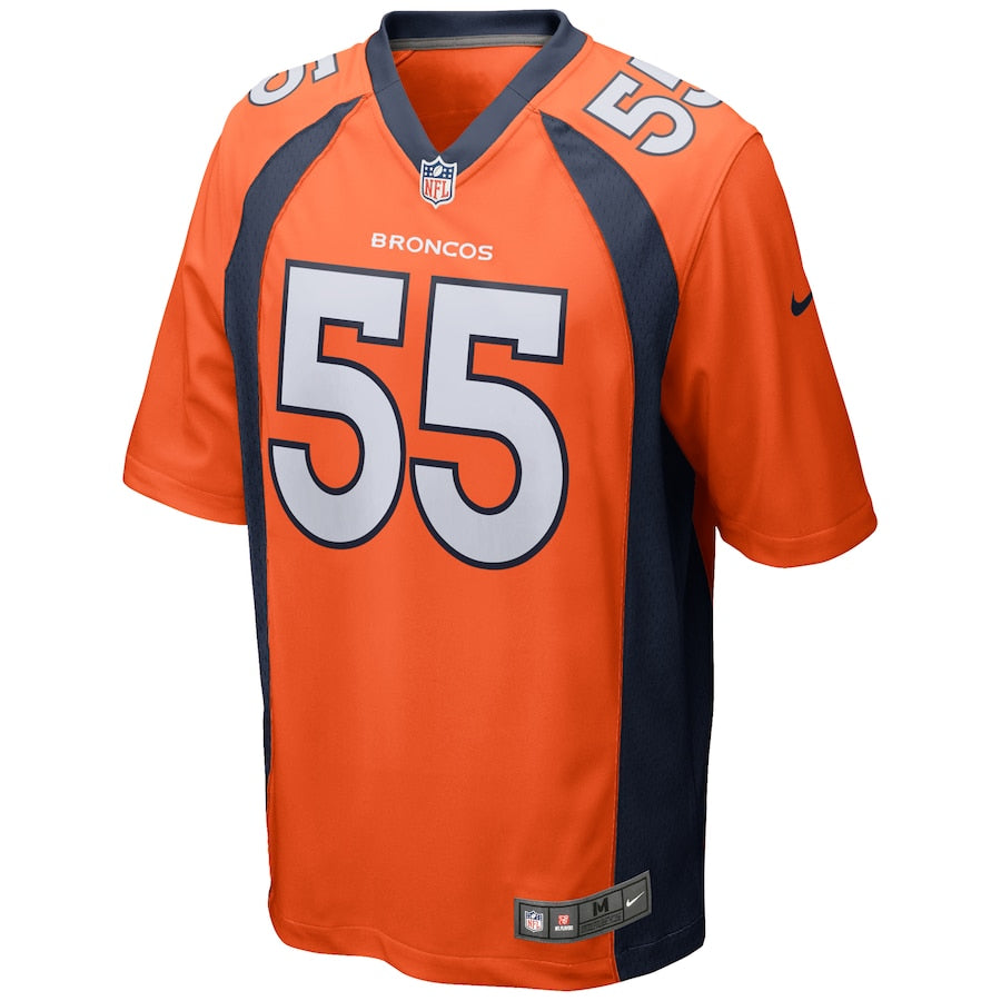 Denver Broncos Bradley Chubb 268 NFL jersey front view