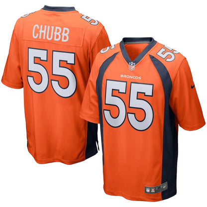 Denver Broncos Bradley Chubb 268 NFL jersey front view