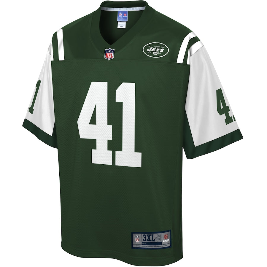 New York Jets Matthias Farley Gotham Big Tall NFL jersey front view
