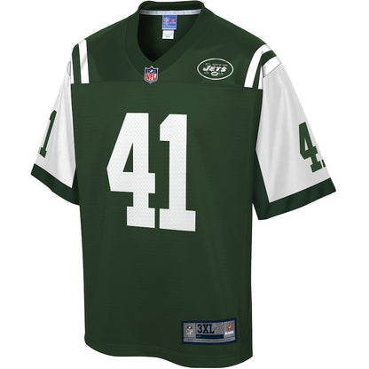 New York Jets Matthias Farley Gotham Big Tall NFL jersey front view