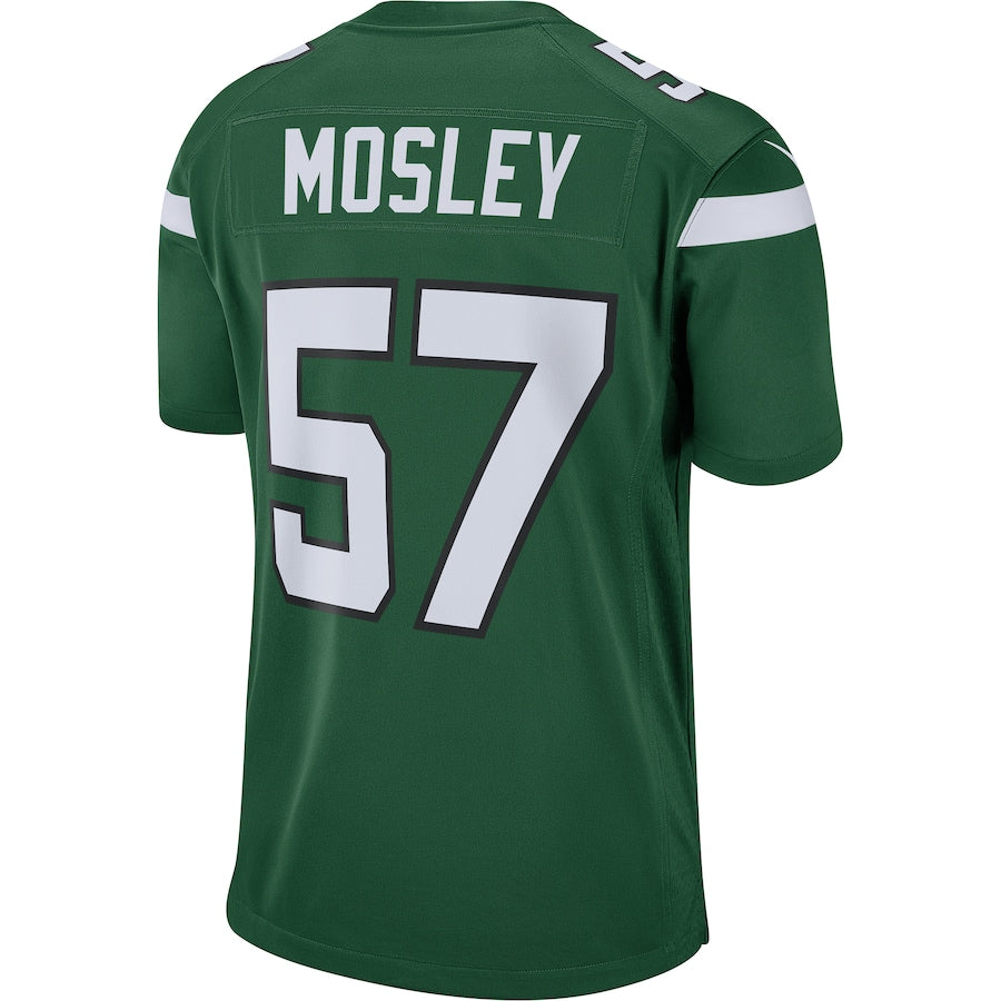 New York Jets Cj Mosley Gotham 142 NFL jersey front view