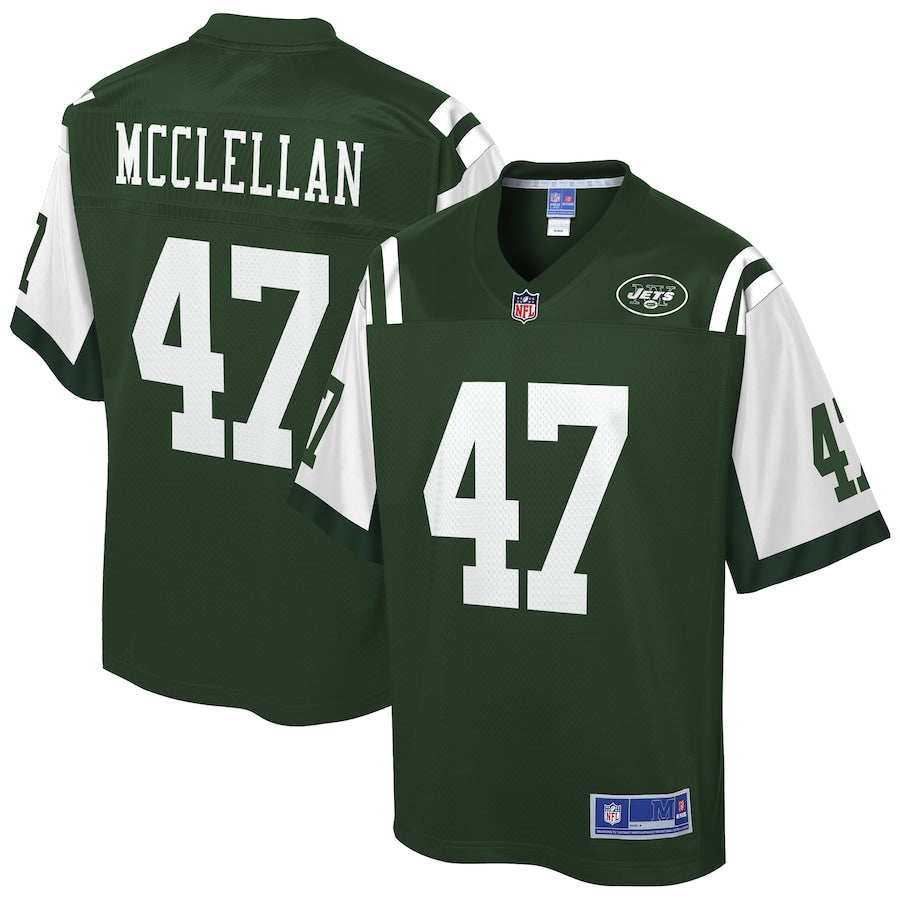 New York Jets Albert Mcclellan Gotham 210 NFL jersey front view