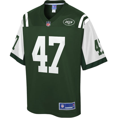 New York Jets Albert Mcclellan Gotham 210 NFL jersey front view