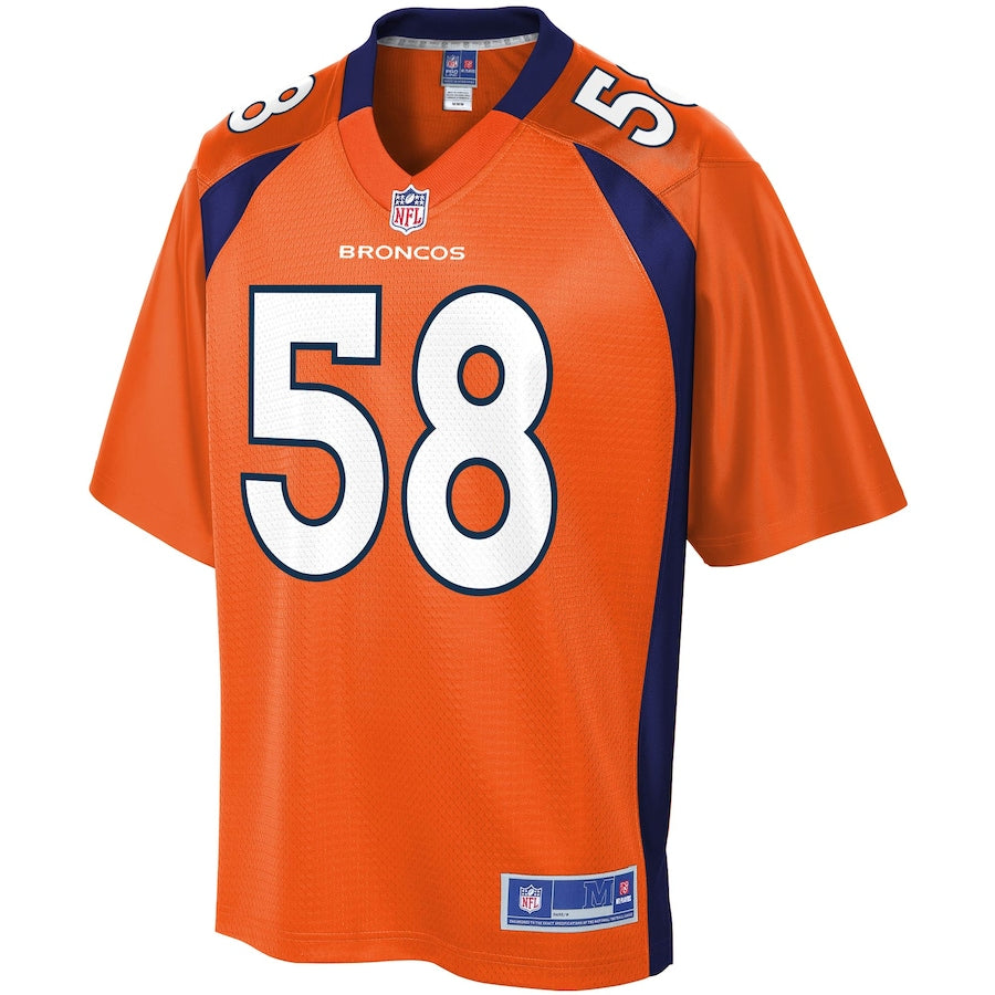 Denver Broncos Von Miller Logo 269 NFL jersey front view