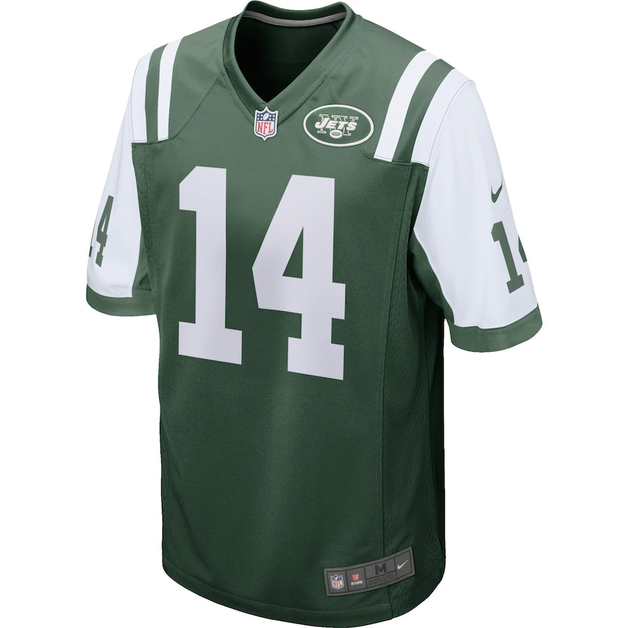 New York Jets Ryan Fitzpatrick 225 NFL jersey front view