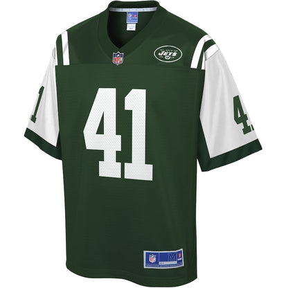 New York Jets Matthias Farley Gotham 143 NFL jersey front view