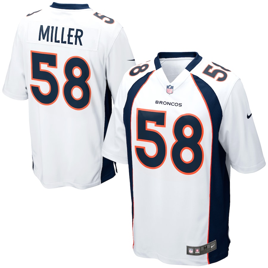 Denver Broncos S Von Miller 274 NFL jersey front view