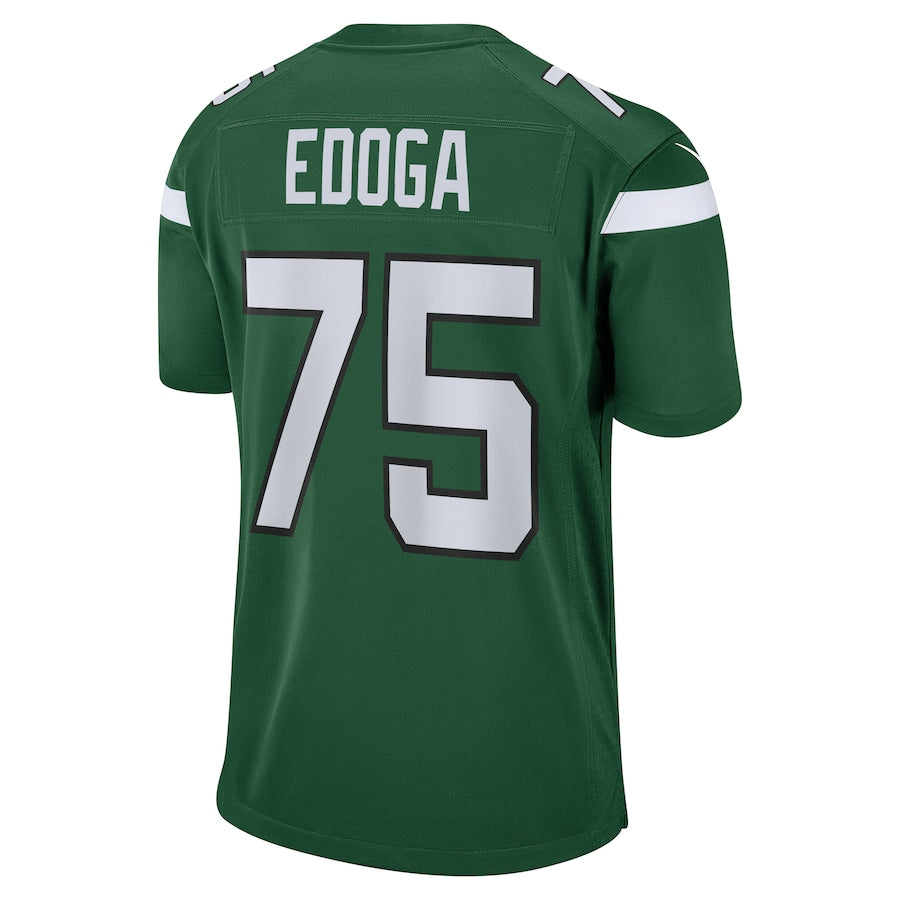 New York Jets Chuma Edoga Gotham 154 NFL jersey front view