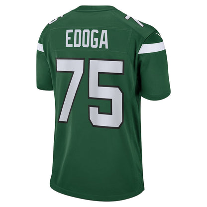 New York Jets Chuma Edoga Gotham 154 NFL jersey front view