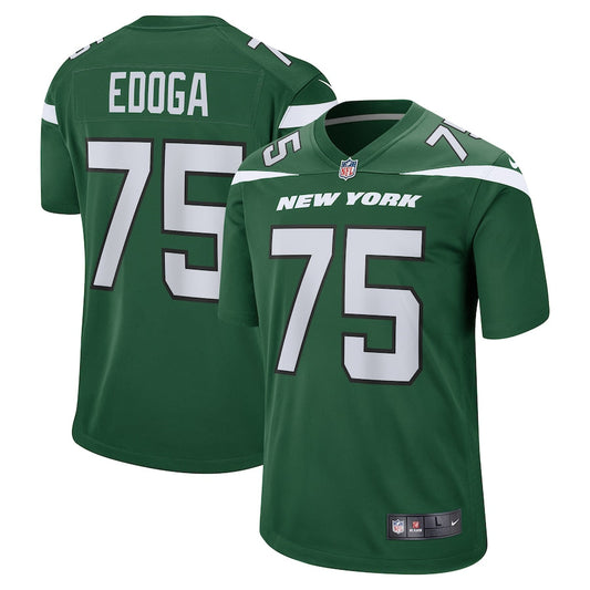 New York Jets Chuma Edoga Gotham 154 NFL jersey front view