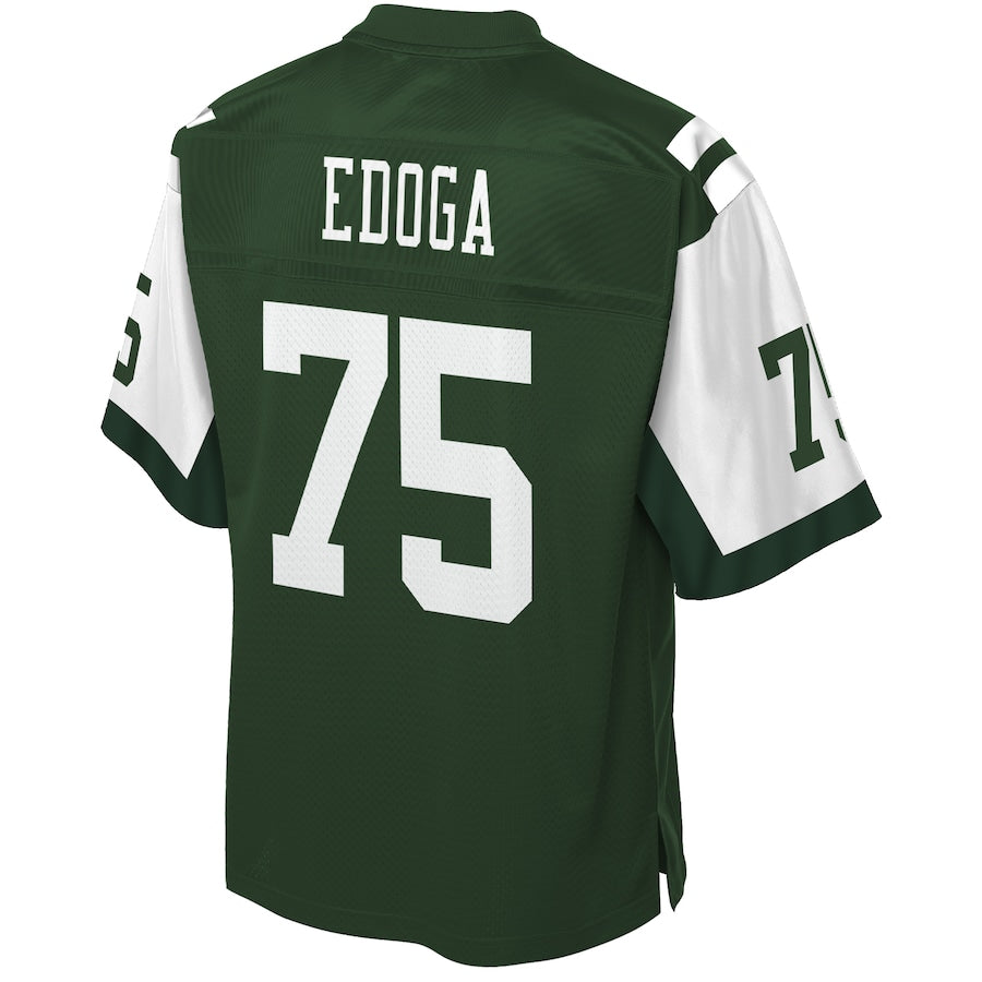 New York Jets Chuma Edoga Gotham Big Tall NFL jersey front view