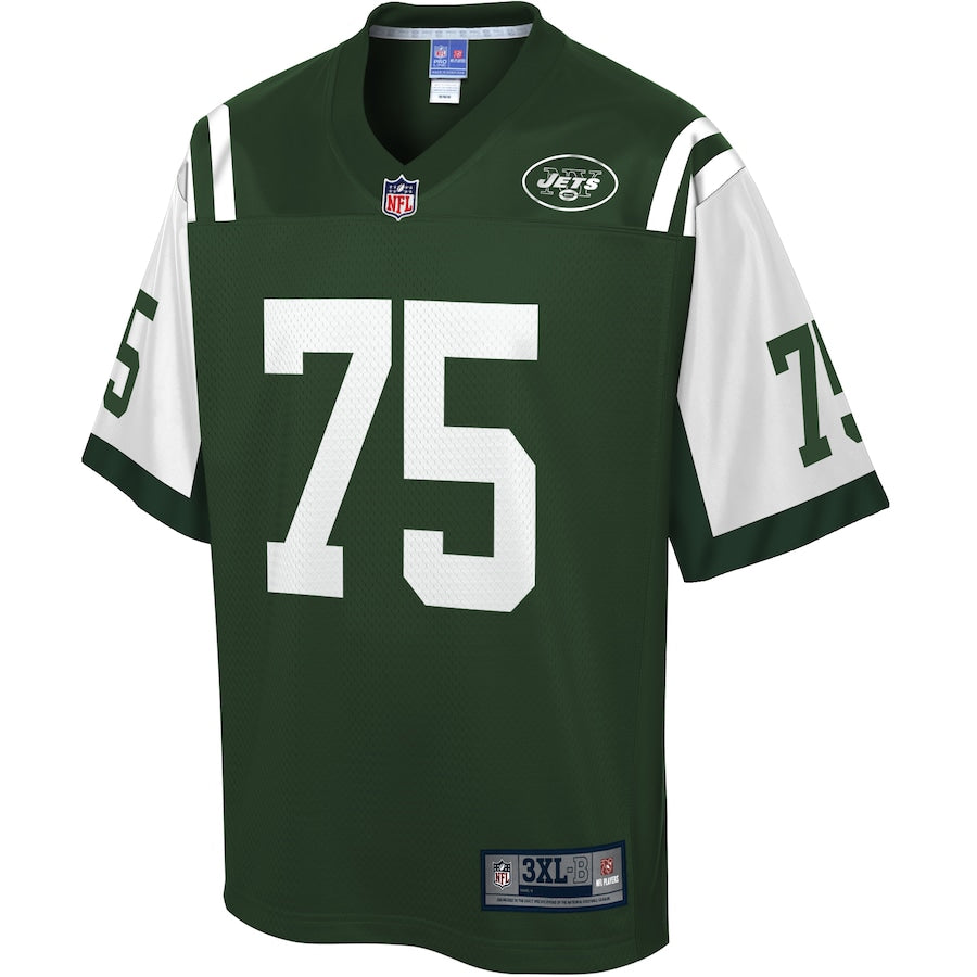 New York Jets Chuma Edoga Gotham Big Tall NFL jersey front view