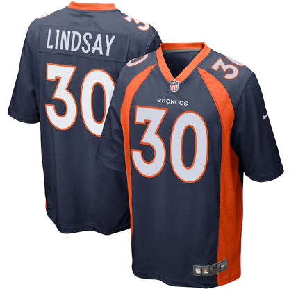 Denver Broncos Phillip Lindsay 255 NFL jersey front view