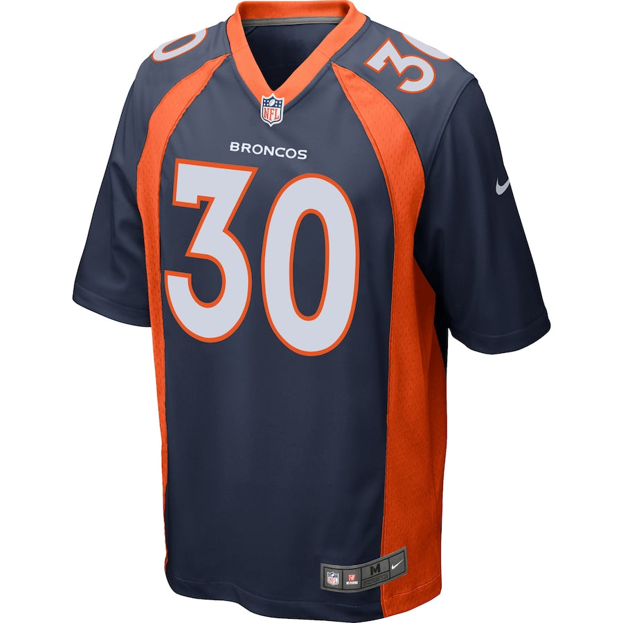 Denver Broncos Phillip Lindsay 255 NFL jersey front view