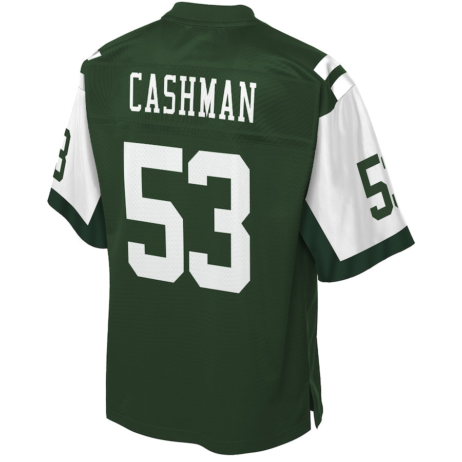 New York Jets Blake Cashman Gotham Big Tall NFL jersey front view