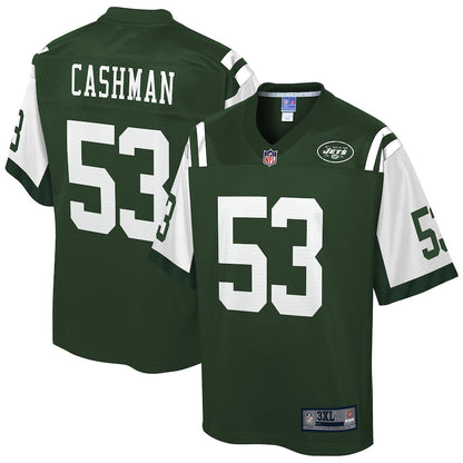 New York Jets Blake Cashman Gotham Big Tall NFL jersey front view