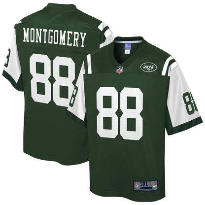 New York Jets Ty Montgomery Gotham Big Tall NFL jersey front view