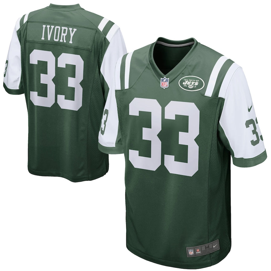 New York Jets S Chris Ivory 239 NFL jersey front view
