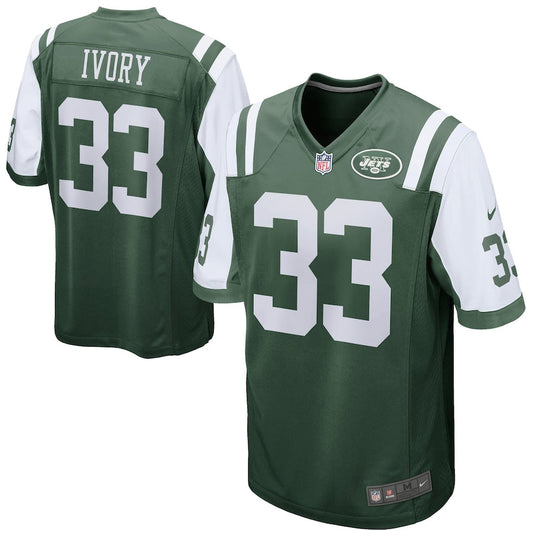 New York Jets S Chris Ivory 239 NFL jersey front view