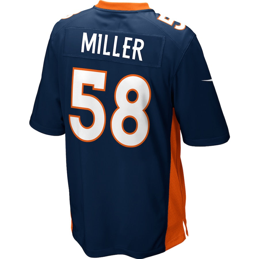 Denver Broncos S Von Miller 251 NFL jersey front view