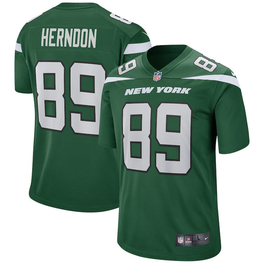 New York Jets Chris Herndon Gotham 110 NFL jersey front view