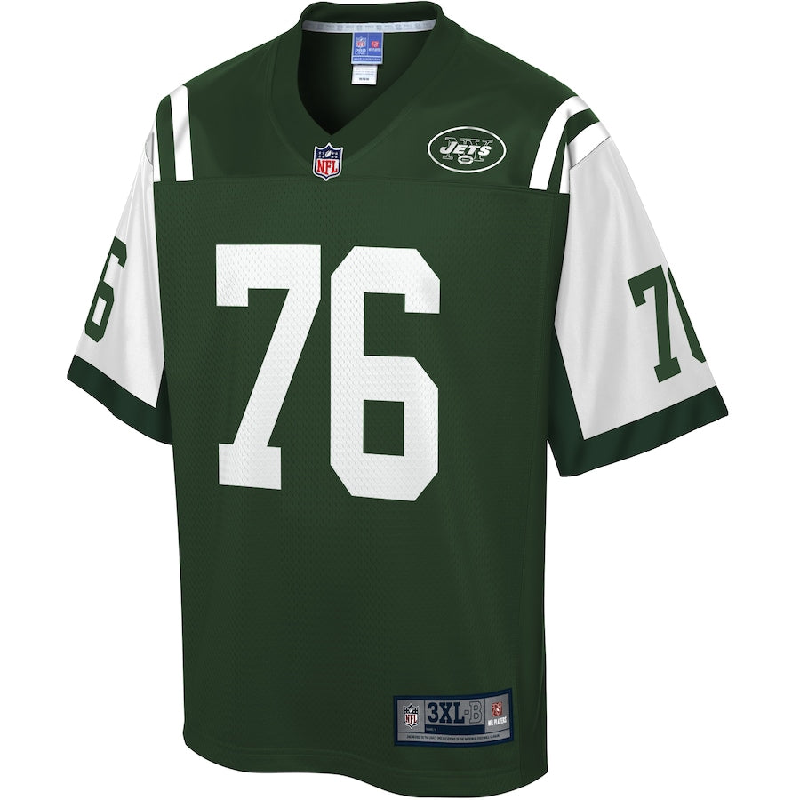 New York Jets Calvin Anderson Gotham Big Tall NFL jersey front view