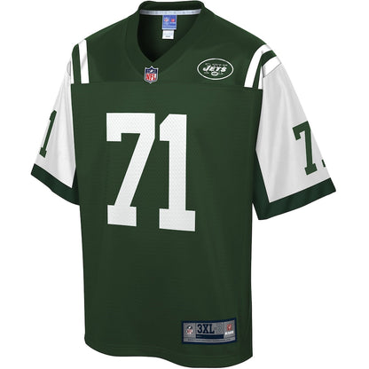 New York Jets Alex Lewis Gotham Big Tall NFL jersey front view