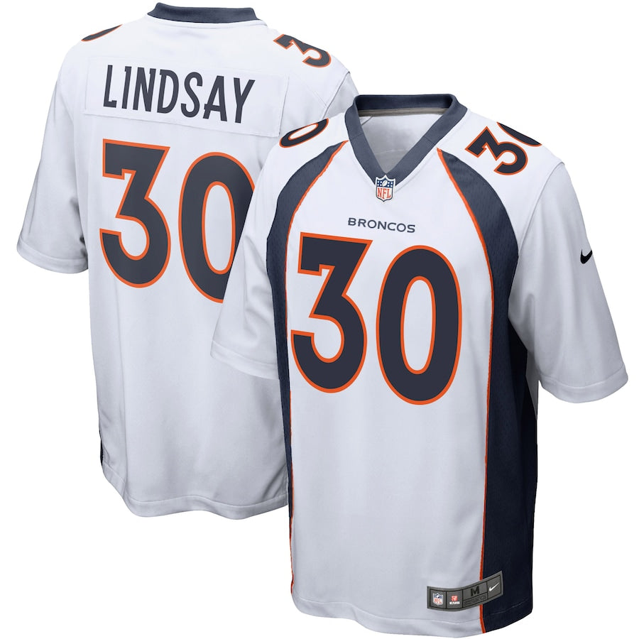 Denver Broncos Phillip Lindsay 264 NFL jersey front view
