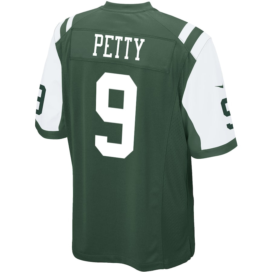 New York Jets Bryce Petty 230 NFL jersey front view