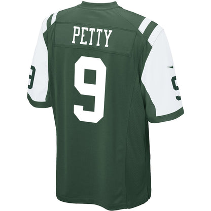 New York Jets Bryce Petty 230 NFL jersey front view