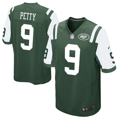 New York Jets Bryce Petty 230 NFL jersey front view