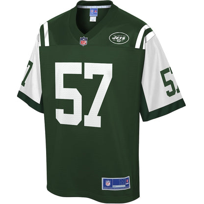 New York Jets Cj Mosley Gotham 128 NFL jersey front view