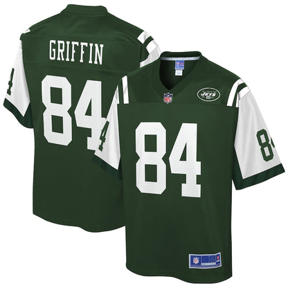 New York Jets Ryan Griffin Gotham 214 NFL jersey front view