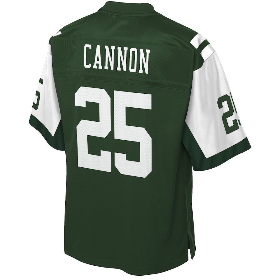 New York Jets Trenton Cannon Gotham Big Tall NFL jersey front view