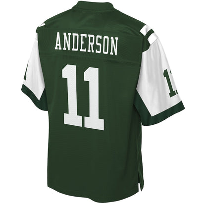 New York Jets Robby Anderson Big Tall 192 NFL jersey front view