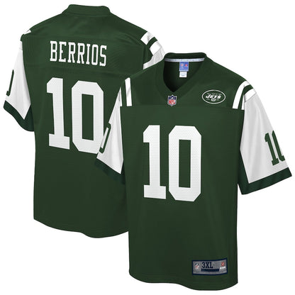 New York Jets Braxton Berrios Gotham Big Tall NFL jersey front view