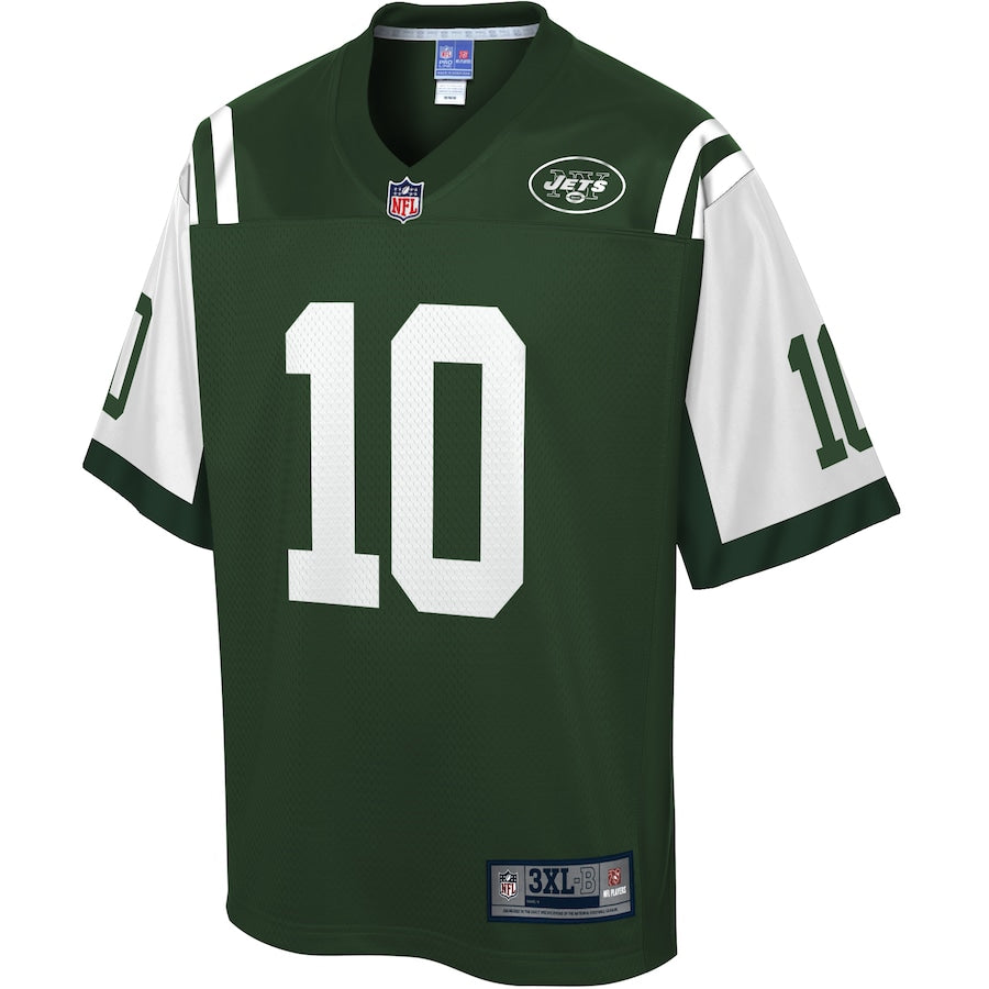 New York Jets Braxton Berrios Gotham Big Tall NFL jersey front view