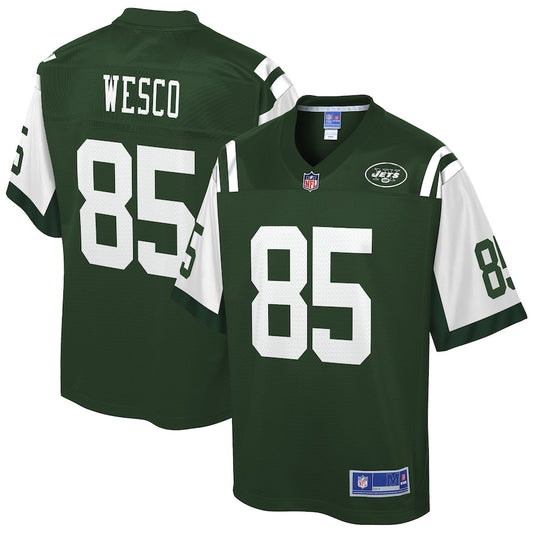New York Jets Trevon Wesco Gotham 132 NFL jersey front view