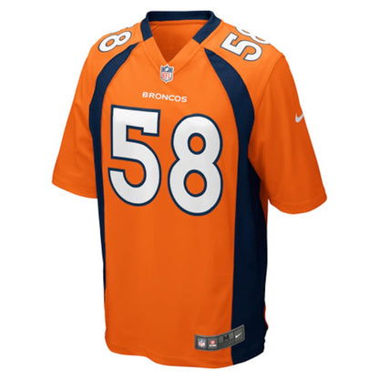 Denver Broncos Von Miller 253 NFL jersey front view