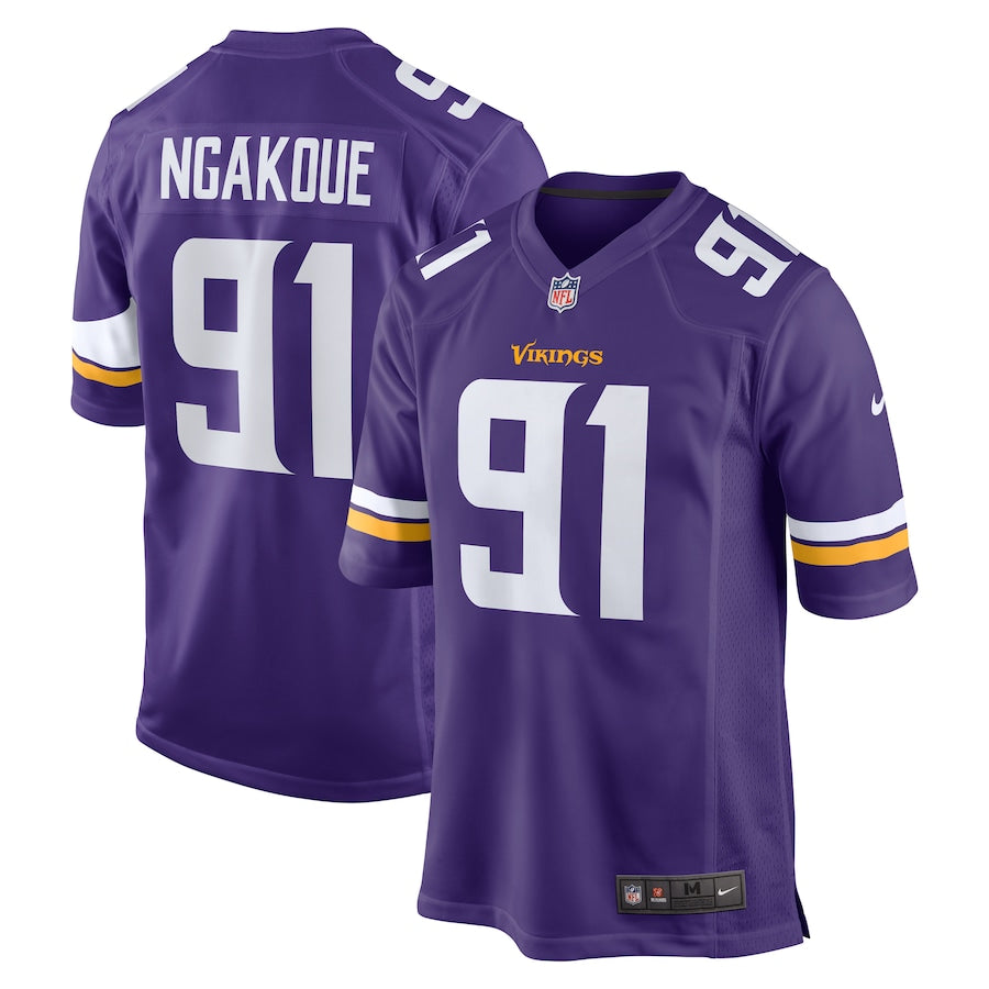 Minnesota Vikings Yannick Ngakoue 553 NFL jersey front view