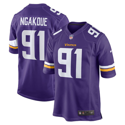Minnesota Vikings Yannick Ngakoue 553 NFL jersey front view