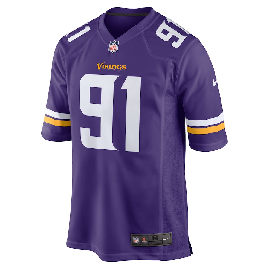 Minnesota Vikings Yannick Ngakoue 553 NFL jersey front view