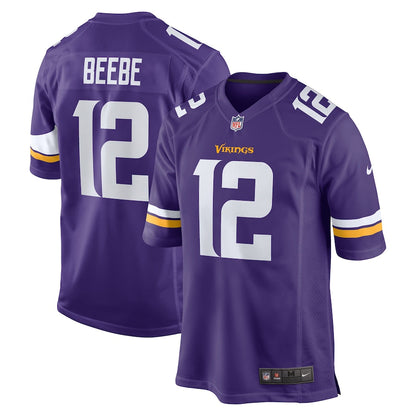 Minnesota Vikings Chad Beebe 582 NFL jersey front view