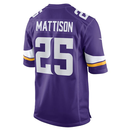 Minnesota Vikings Alexander Mattison 571 NFL jersey front view