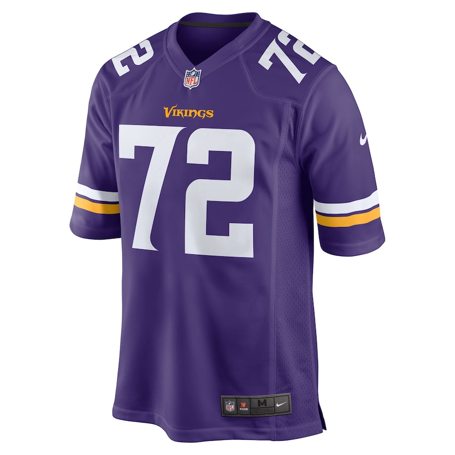 Minnesota Vikings Ezra Cleveland 547 NFL jersey front view